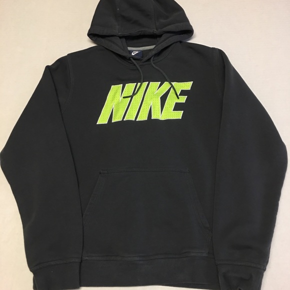 nike stitched logo hoodie